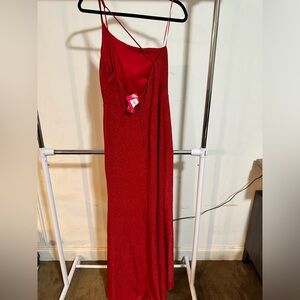 One shoulder prom dress never worn